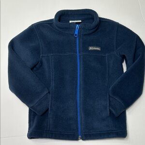Columbia Dark Blue Fleece Jacket | 4T